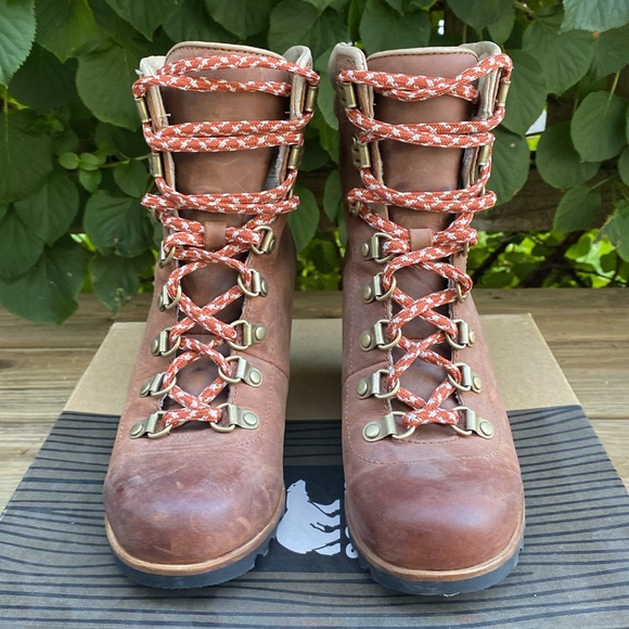 SOREL Conquest Wedge boots. Size 6 US 23cm Brown - Picture 2 of 7